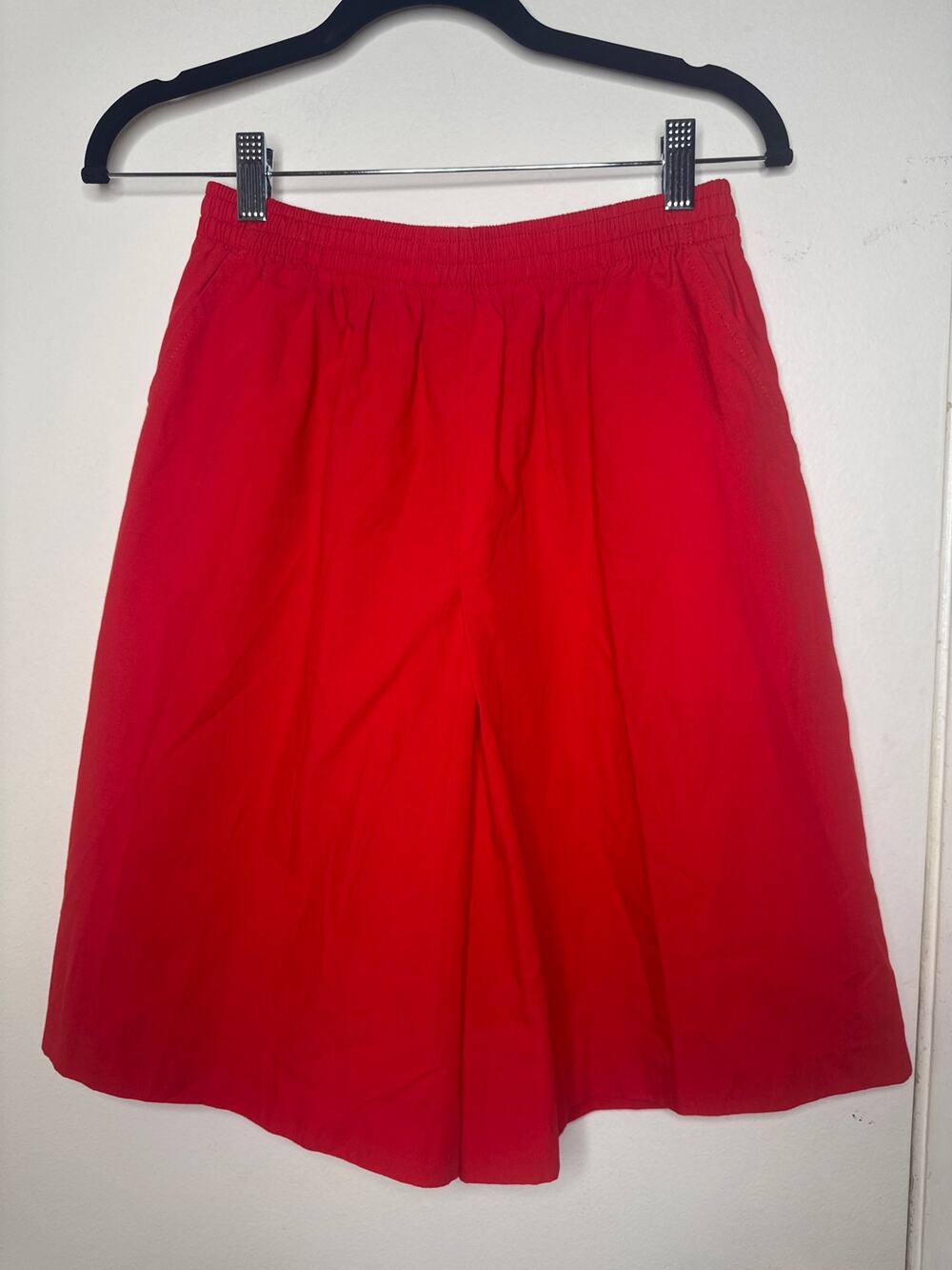Vintage Tan Jay red 80s/90s high waisted mom shorts sz12